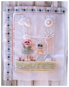 Stitching myself blind