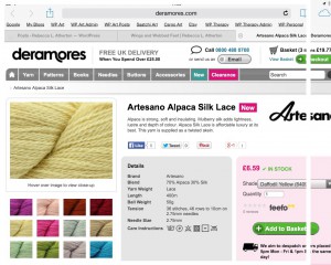 Artesano Alpaca Spun Lace